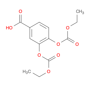 Benzoic acid, 3,4-bis[(ethoxycarbonyl)oxy]-