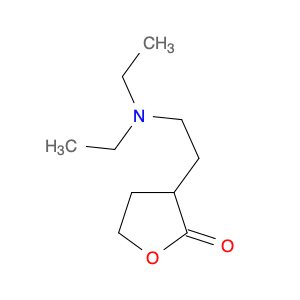 2(3H)-Furanone, 3-[2-(diethylamino)ethyl]dihydro-