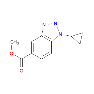 Methyl 1-cyclopropyl-1H-benzo[d][1,2,3]triazole-5-carboxylate