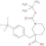 1,3-Piperidinedicarboxylicacid, 3-[[4-(trifluoromethyl)phenyl]methyl]-, 1-(1,1-dimethylethyl) ester