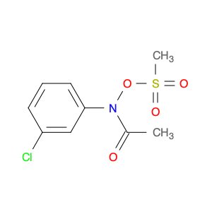 Acetamide, N-(3-chlorophenyl)-N-[(methylsulfonyl)oxy]-