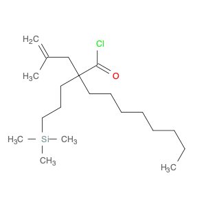 Decanoyl chloride, 2-(2-methyl-2-propenyl)-2-[3-(trimethylsilyl)propyl]-