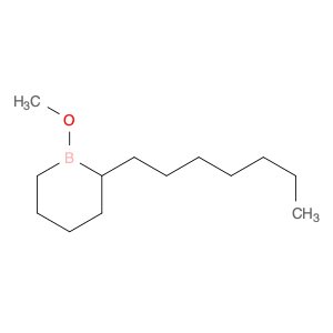 Borinane, 1-methoxy-2-heptyl-