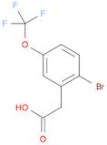 Benzeneacetic acid,2-bromo-5-(trifluoromethoxy)-