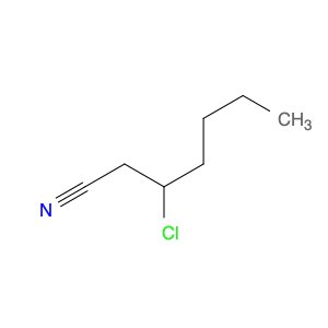 Heptanenitrile, 3-chloro-