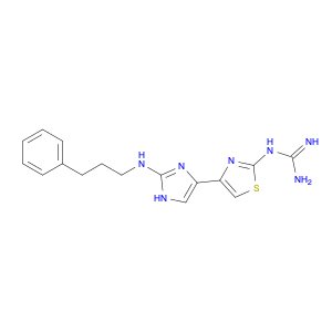 Guanidine, [4-[2-[(3-phenylpropyl)amino]-1H-imidazol-4-yl]-2-thiazolyl]-