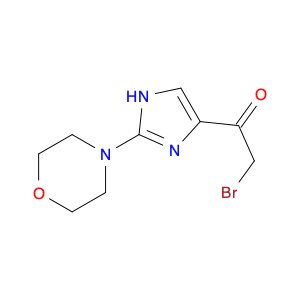 Ethanone, 2-bromo-1-[2-(4-morpholinyl)-1H-imidazol-4-yl]-