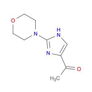 Ethanone, 1-[2-(4-morpholinyl)-1H-imidazol-4-yl]-