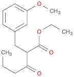 Ethyl 2-(3-methoxybenzyl)-3-oxohexanoate