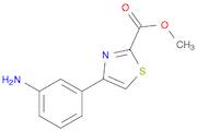 Methyl 4-(3-aminophenyl)thiazole-2-carboxylate