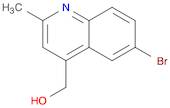 (6-Bromo-2-methylquinolin-4-yl)methanol