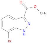 1H-Indazole-3-carboxylicacid, 7-bromo-, methyl ester