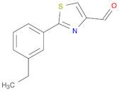 2-(3-Ethylphenyl)thiazole-4-carbaldehyde