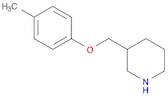 3-[(4-METHYLPHENOXY)METHYL]PIPERIDINE