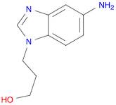 3-(5-AMINO-1H-BENZIMIDAZOL-1-YL)-1-PROPANOL