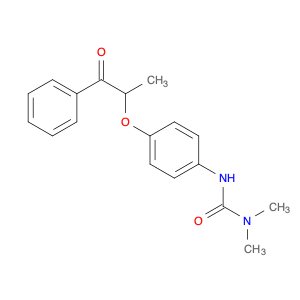 Urea, N,N-dimethyl-N'-[4-(1-methyl-2-oxo-2-phenylethoxy)phenyl]-