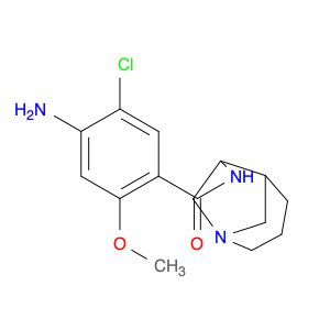 Benzamide, 4-amino-N-1-azabicyclo[3.2.1]oct-6-yl-5-chloro-2-methoxy-