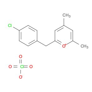 Pyrylium, 2-[(4-chlorophenyl)methyl]-4,6-dimethyl-, perchlorate