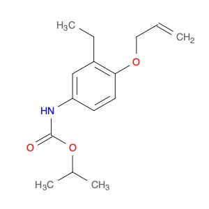 Carbamic acid, [3-ethyl-4-(2-propenyloxy)phenyl]-, 1-methylethyl ester