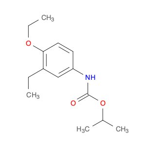 Carbamic acid, (4-ethoxy-3-ethylphenyl)-, 1-methylethyl ester