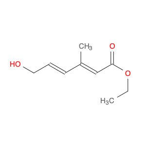 2,4-Hexadienoic acid, 6-hydroxy-3-methyl-, ethyl ester, (E,E)-