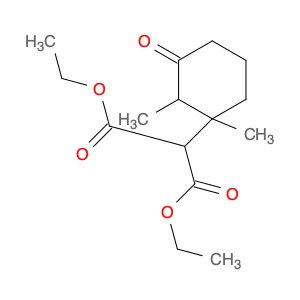 Propanedioic acid, (1,2-dimethyl-3-oxocyclohexyl)-, diethyl ester