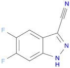 5,6-Difluoro-1H-indazole-3-carbonitrile