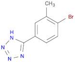 2H-Tetrazole,5-(4-bromo-3-methylphenyl)-