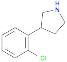 3-(2-chlorophenyl)pyrrolidine