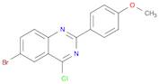 6-Bromo-4-chloro-2-(4-methoxyphenyl)quinazoline