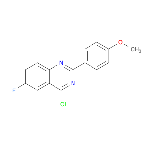 4-Chloro-6-fluoro-2-(4-methoxyphenyl)quinazoline