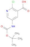 5-((tert-Butoxycarbonyl)amino)-2-chloronicotinic acid