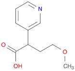 4-Methoxy-2-(pyridin-3-yl)butanoic acid