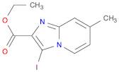 Ethyl 3-iodo-7-methylimidazo[1,2-a]pyridine-2-carboxylate