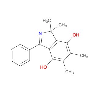 1H-Isoindole-4,7-diol, 1,1,5,6-tetramethyl-3-phenyl-