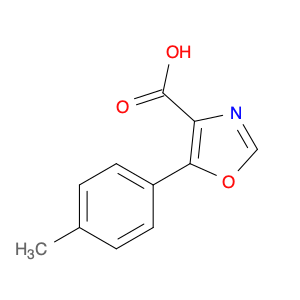 4-Oxazolecarboxylic acid, 5-(4-methylphenyl)-