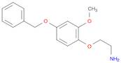 2-(4-BENZYLOXY-2-METHOXYPHENOXY)-ETHYLAMINE