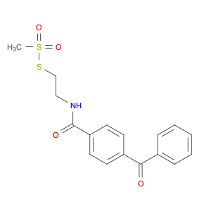 Benzophenone-4-carboxamidoethyl Methanethiosulfonate