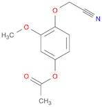 2-(4-ACETOXY-2-METHOXYPHENOXY)-ACETONITRILE