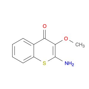 4H-1-Benzothiopyran-4-one, 2-amino-3-methoxy-