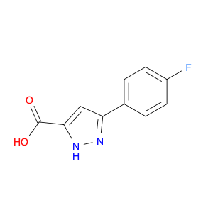 5-(4-Fluoro-phenyl)-2H-pyrazole-3-carboxylic acid