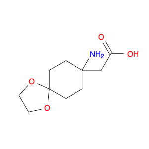 2-(8-AMINO-1,4-DIOXASPIRO[4.5]DECAN-8-YL)ACETIC ACID