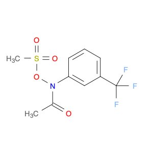 Acetamide, N-[(methylsulfonyl)oxy]-N-[3-(trifluoromethyl)phenyl]-