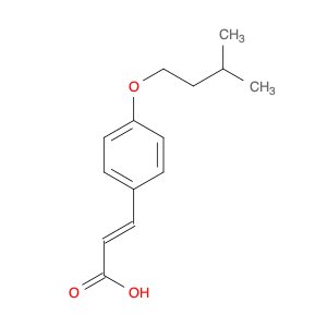 2-Propenoic acid, 3-[4-(3-methylbutoxy)phenyl]-, (2E)-