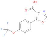 4-Oxazolecarboxylicacid, 5-[4-(trifluoromethoxy)phenyl]-