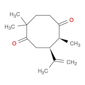 1,5-Cyclooctanedione, 2,2,6-trimethyl-7-(1-methylethenyl)-, cis-
