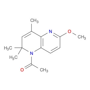 1,5-Naphthyridine, 1-acetyl-1,2-dihydro-6-methoxy-2,2,4-trimethyl-