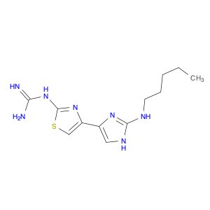 Guanidine, [4-[2-(pentylamino)-1H-imidazol-4-yl]-2-thiazolyl]-