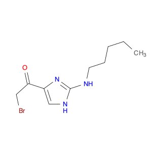 Ethanone, 2-bromo-1-[2-(pentylamino)-1H-imidazol-4-yl]-
