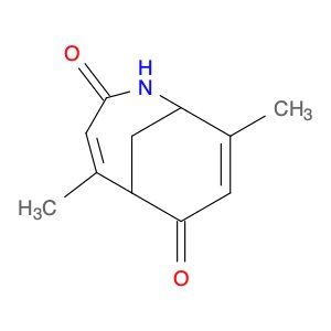 2-Azabicyclo[4.3.1]deca-4,8-diene-3,7-dione, 5,9-dimethyl-